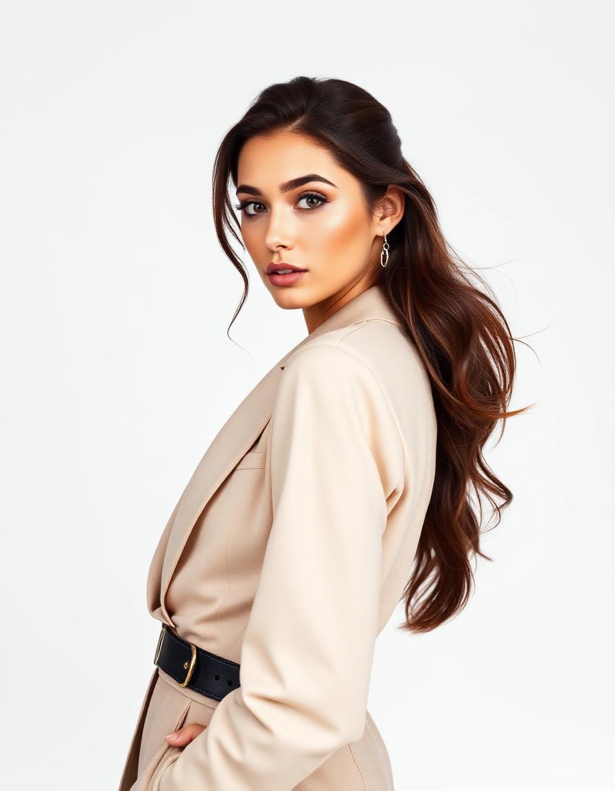 Modelka — agency book test shoot
